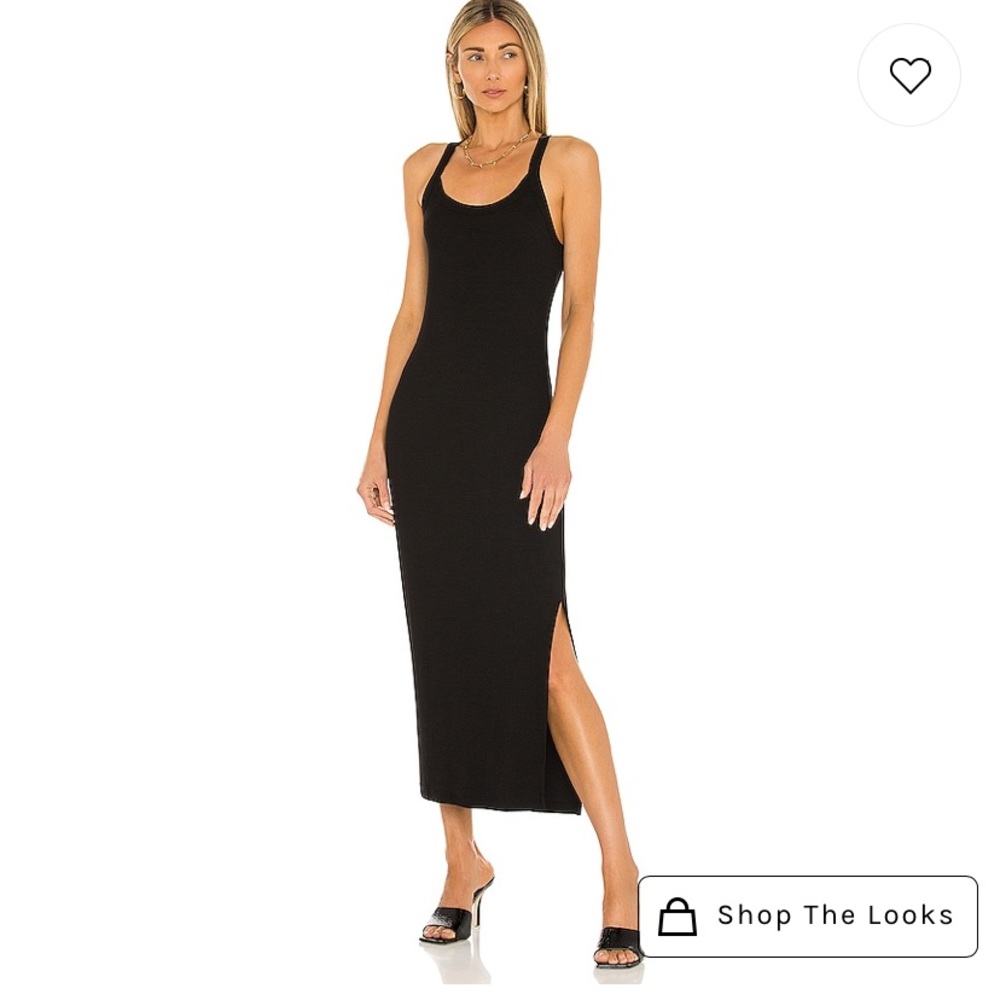 LNA Sabina dress in black